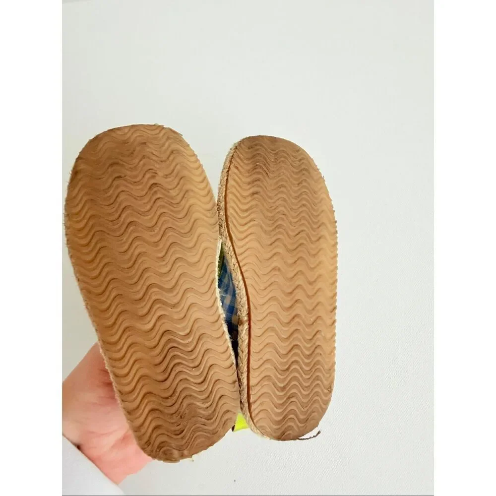 Zara Girls Gingham Mary Jane Toddler Shoes size 6.5